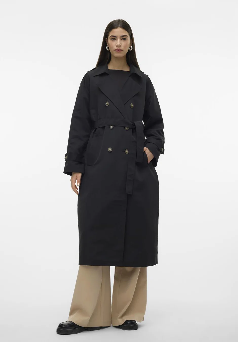 Vero Moda VMCHLOEBOOS - Gabardina