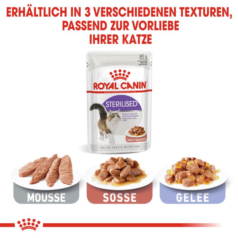 Royal Canin Sterilised in Soße zu TOP-Preisen