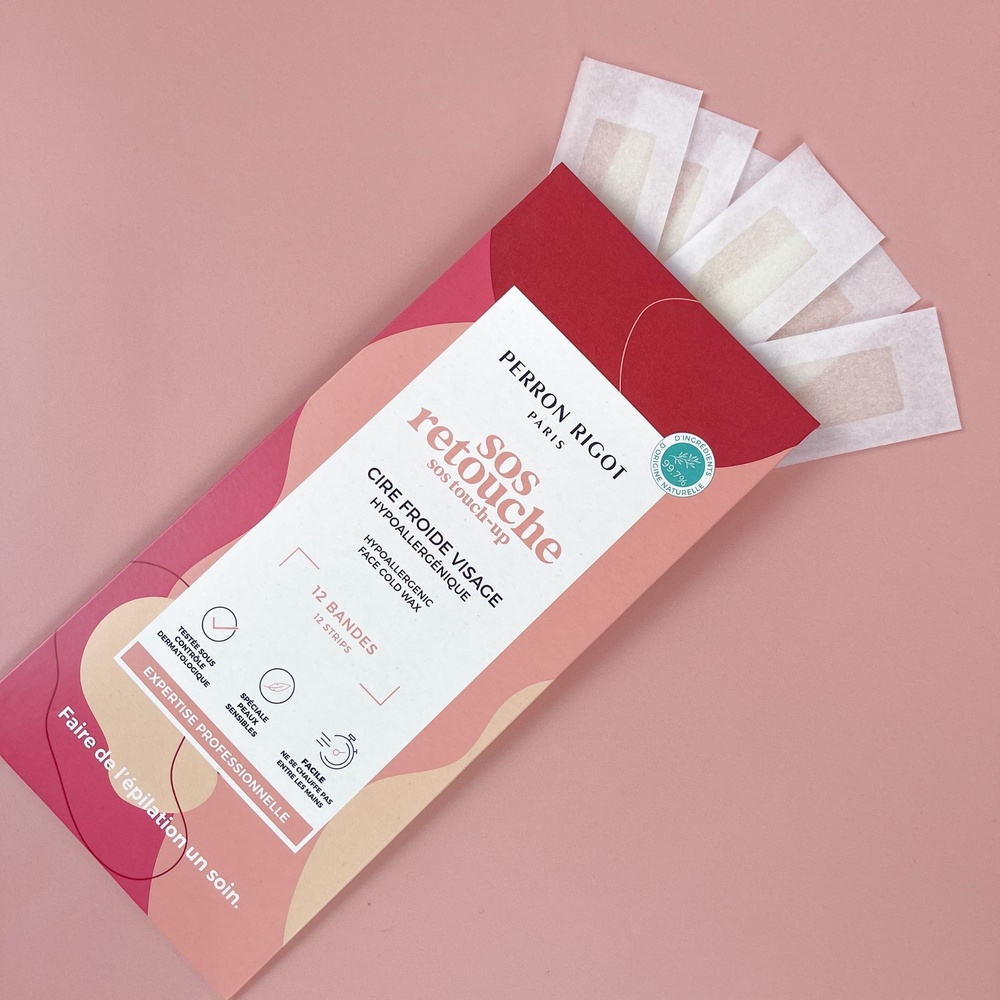 perron rigot SOS-RETOUCHE CIRE FROIDE CORPS HYPOALLERGENIQUE 12 BANDES epilation