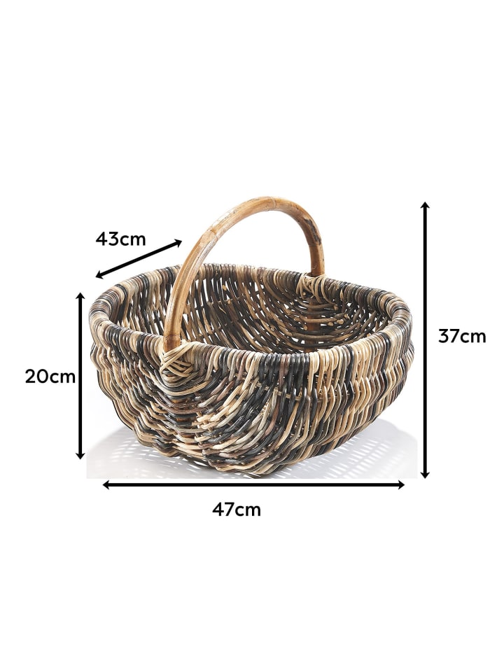 kobolo Einkaufskorb WICKMULTCO DB in Braun günstig kaufen onesize