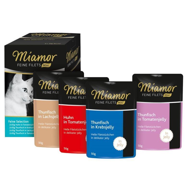 Miamor Nassfutter Miamor Feine Filets Mini 8x50g Feine Selection