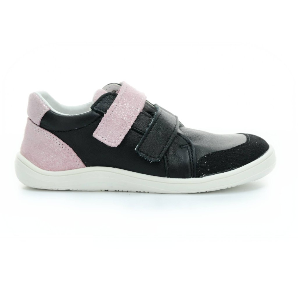 Baby Bare Febo Go Sparkle / Black Barfuß-Halbschuhe