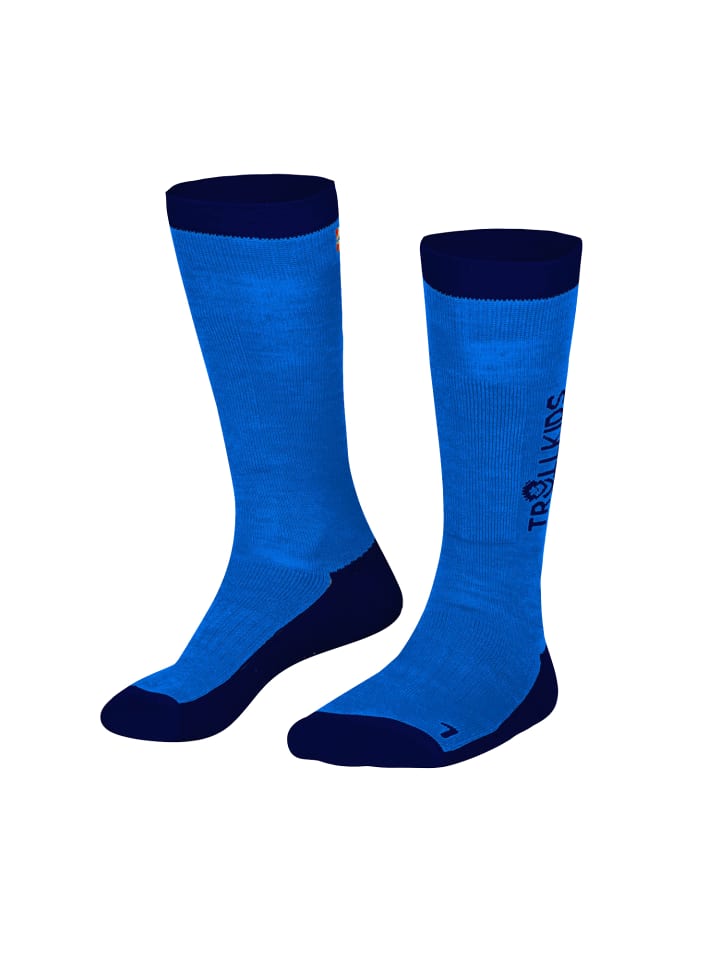 Trollkids Skisocken in medium blue/navy günstig kaufen
