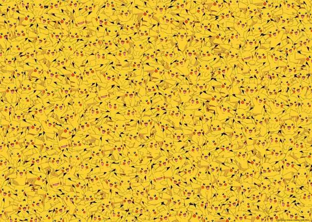 Puzzle 1000 Teile - Pikachu Challenge
