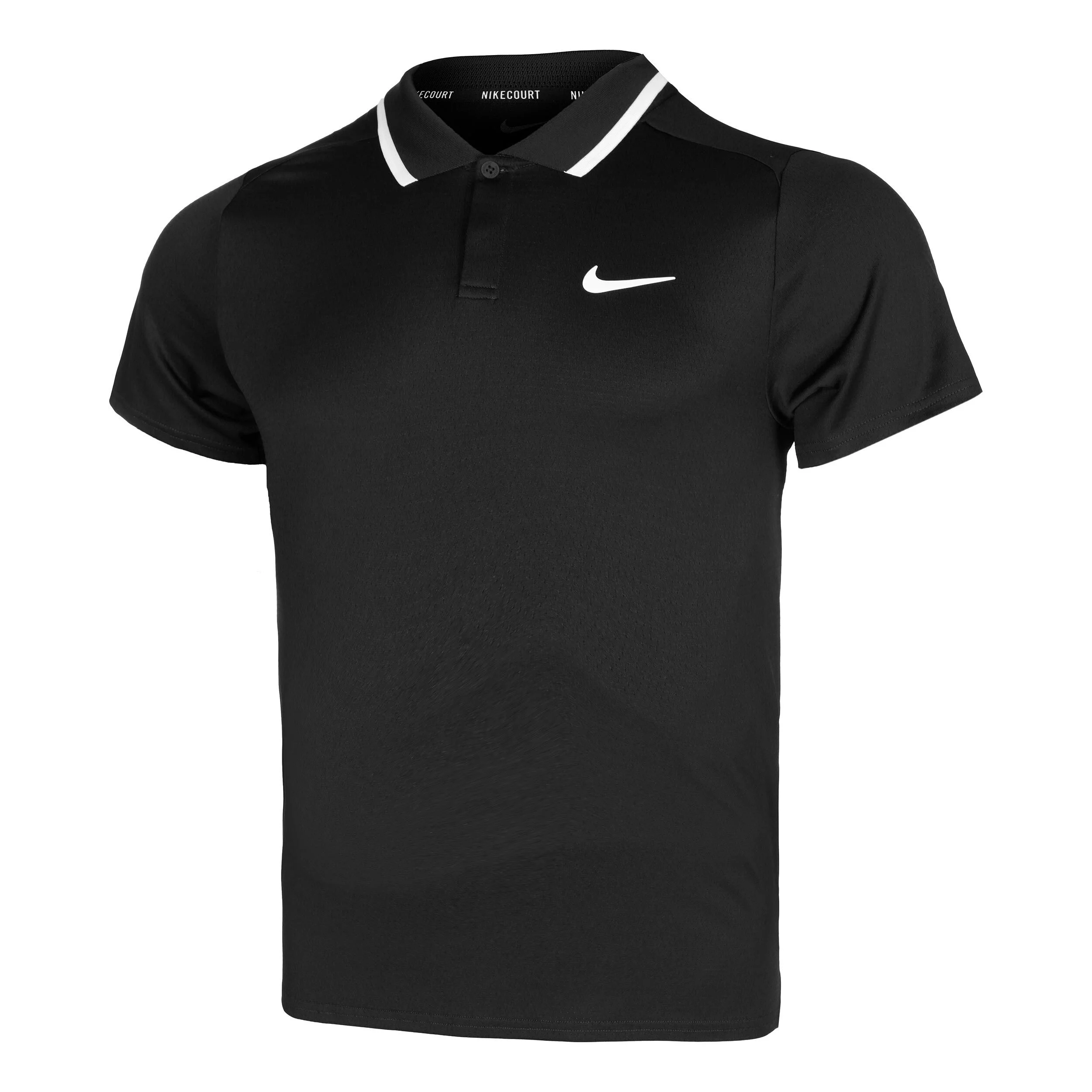 Court Dri-Fit Advantage Polo Herren - Schwarz, Weiß