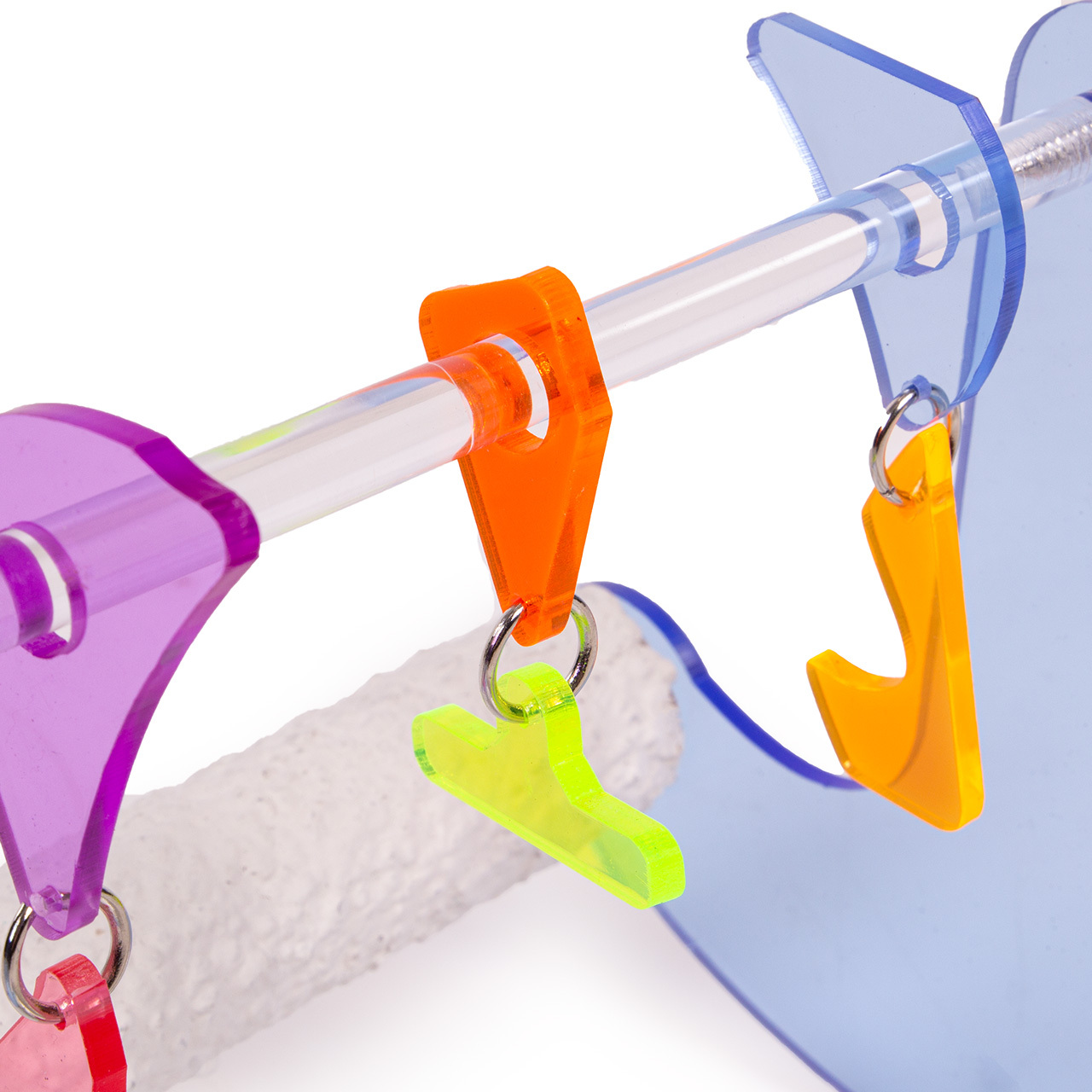 HappyBird Spielzeug HappyBird Vogelspielzeug Rock'n Roll Wippe L
