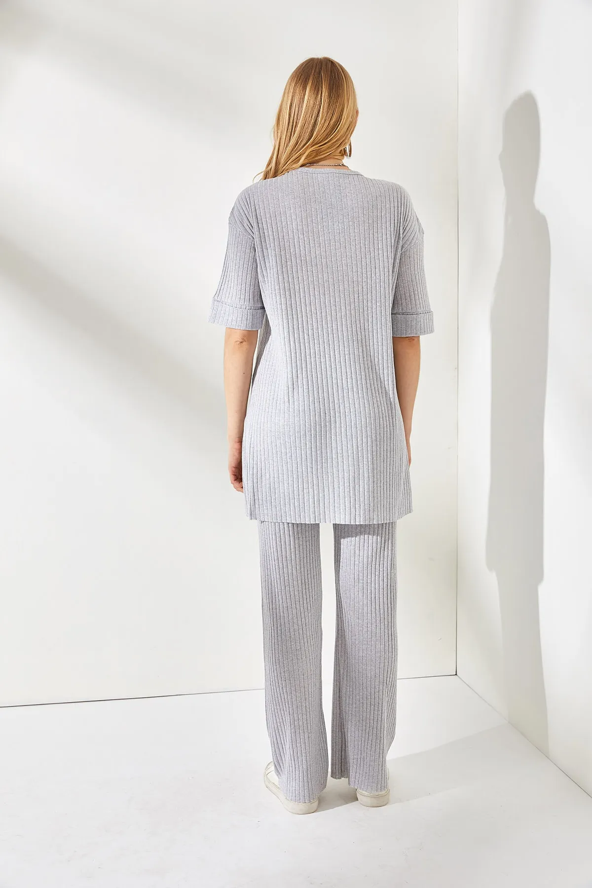 Olalook  Zweiteiler - Grau - Regular Fit
