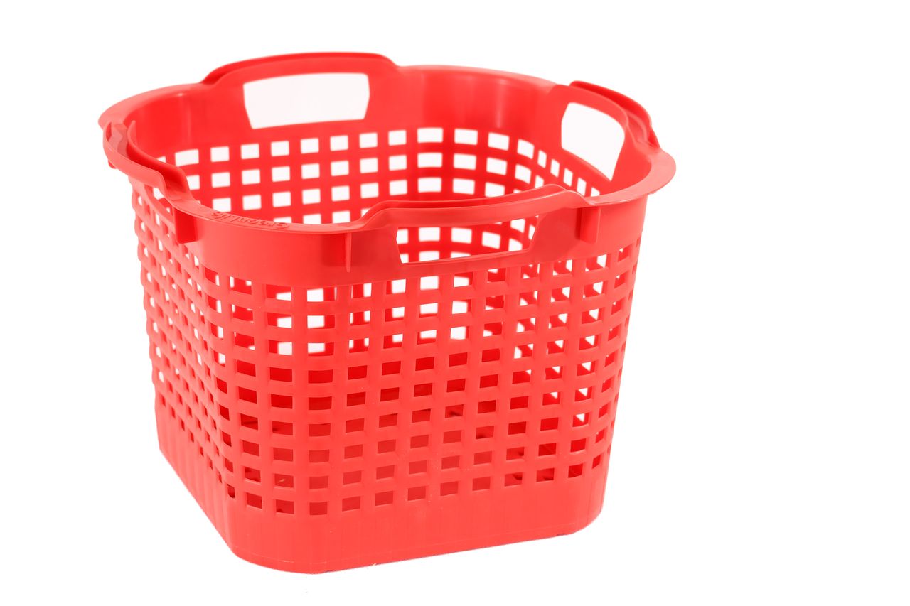GreenLife Uni-Korb 25 kg, 10 Stück, drehstapelbar, rot