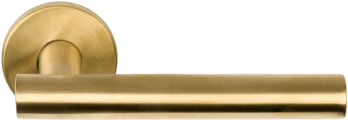 Formani 1501D150IMXX0 BASICS LB7-19 Türgriff EN1906 Klasse 3, gefedert auf Rosette, PVD mattgold