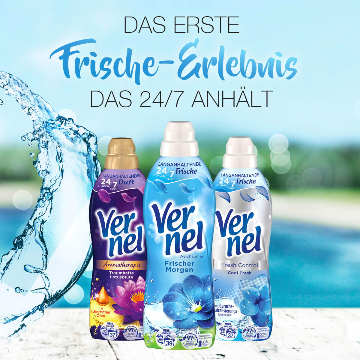 Weichspüler Frischer Morgen 39 WL, 0,858 l