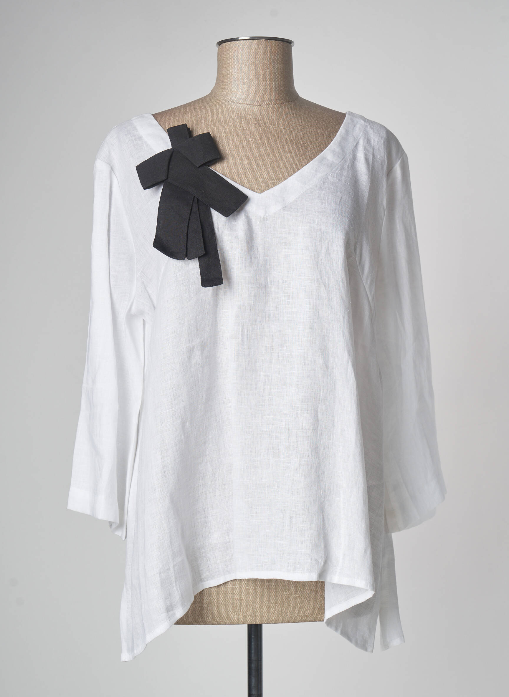 Kedziorek Tuniquemanchelongue Femme couleur blanc