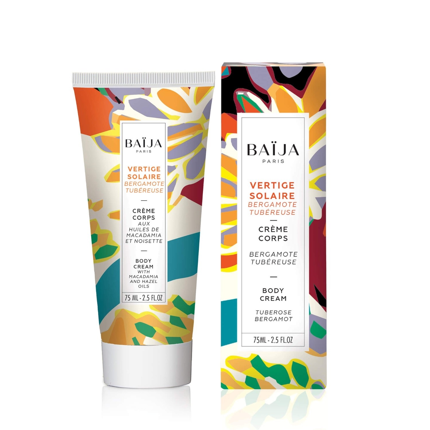 Crema corpo Baija Paris per vertigini e dolori muscolari