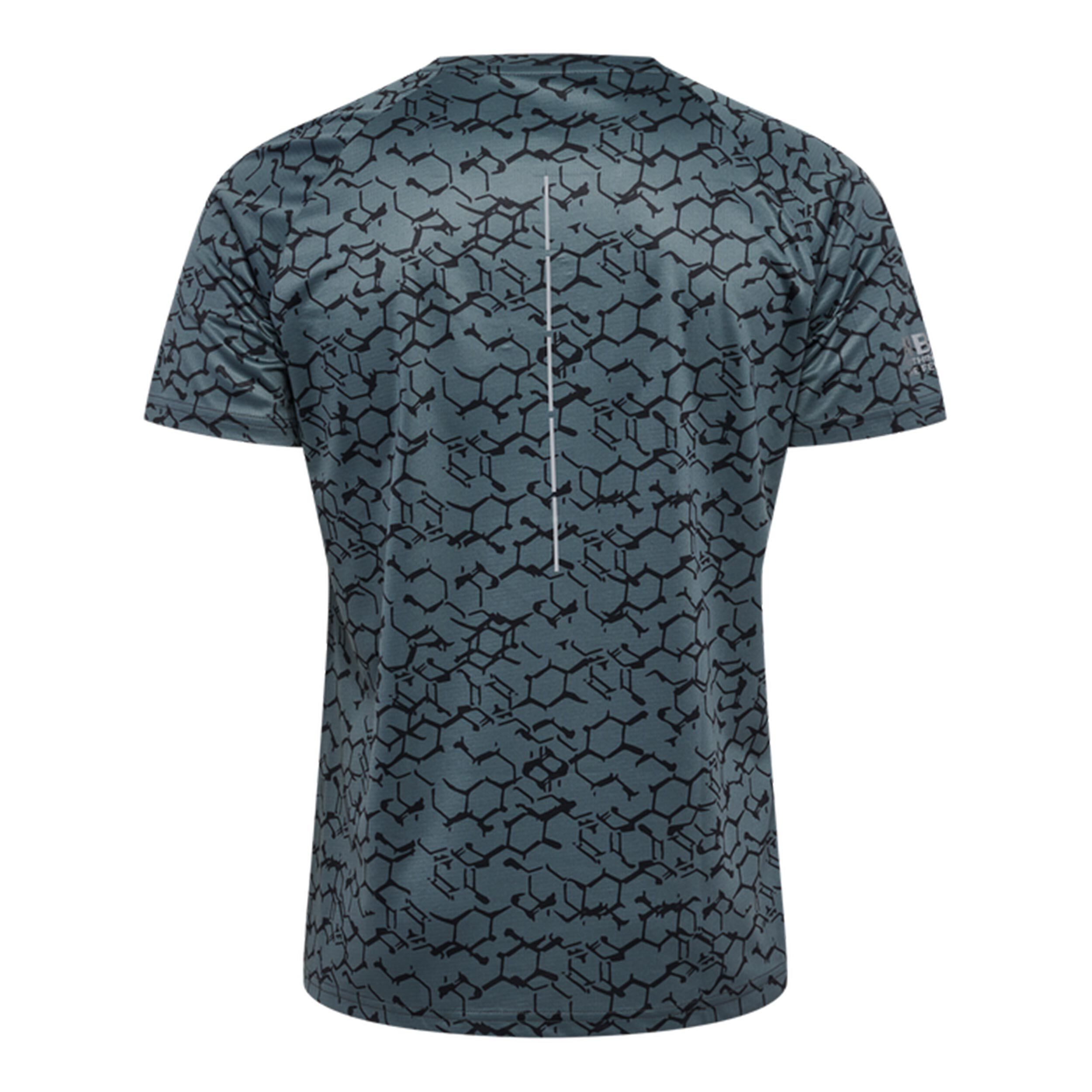 Dopa Graphic Laufshirt Herren - Dunkelgrau