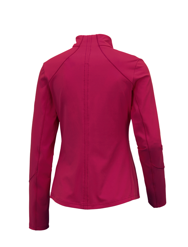 e.s. Funktions Sweatjacke solid, Damen
