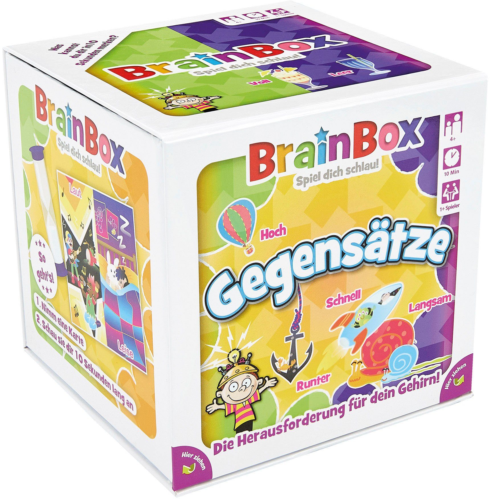 BrainBox Spiel, Gegensätze