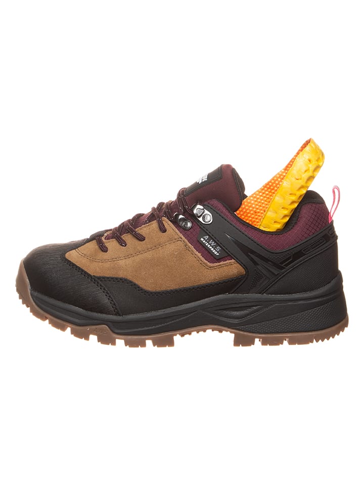 Icepeak Trekkingschuhe in Hellbraun/ Lila/ Schwarz günstig kaufen