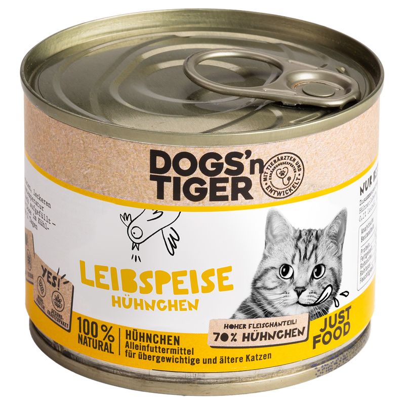 Sparpaket Dogs'n Tiger Senior Cat 12 x 200 g