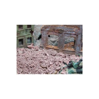 Trümmer ziegelrot, 50g 1:72