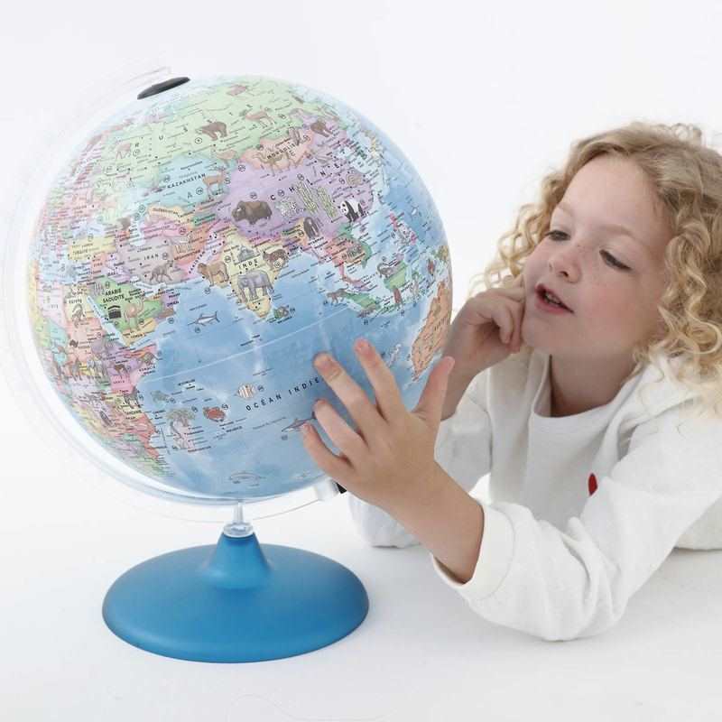 Globe illustré lumineux Oxybul