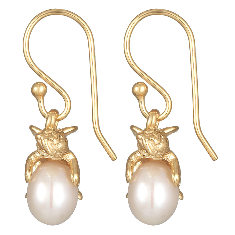 Elli Elli Boucles d'Oreilles Femmes pendentif d'oreilles ange gardien élégant avec Per Boucles d'oreilles