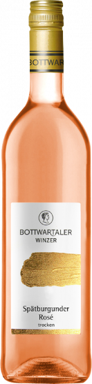 2022 Gold Spätburgunder Rosé trocken - Bottwartaler Winzer