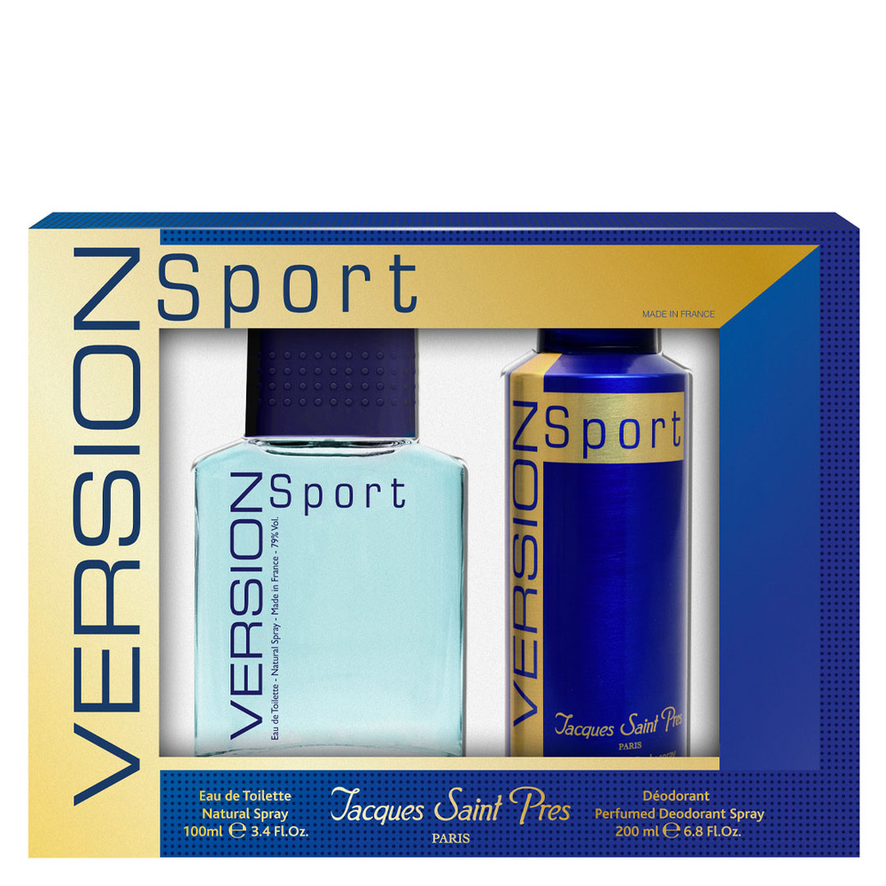 Jacques saint prés Coffret Version Sport Coffret Parfum