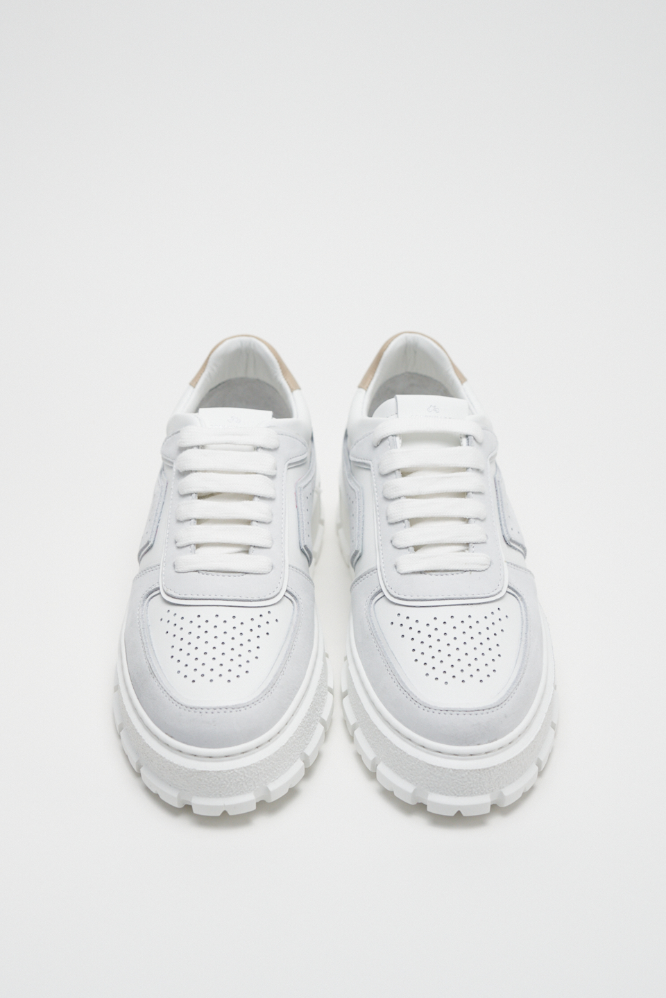 CPH332 leather mix white/nature
