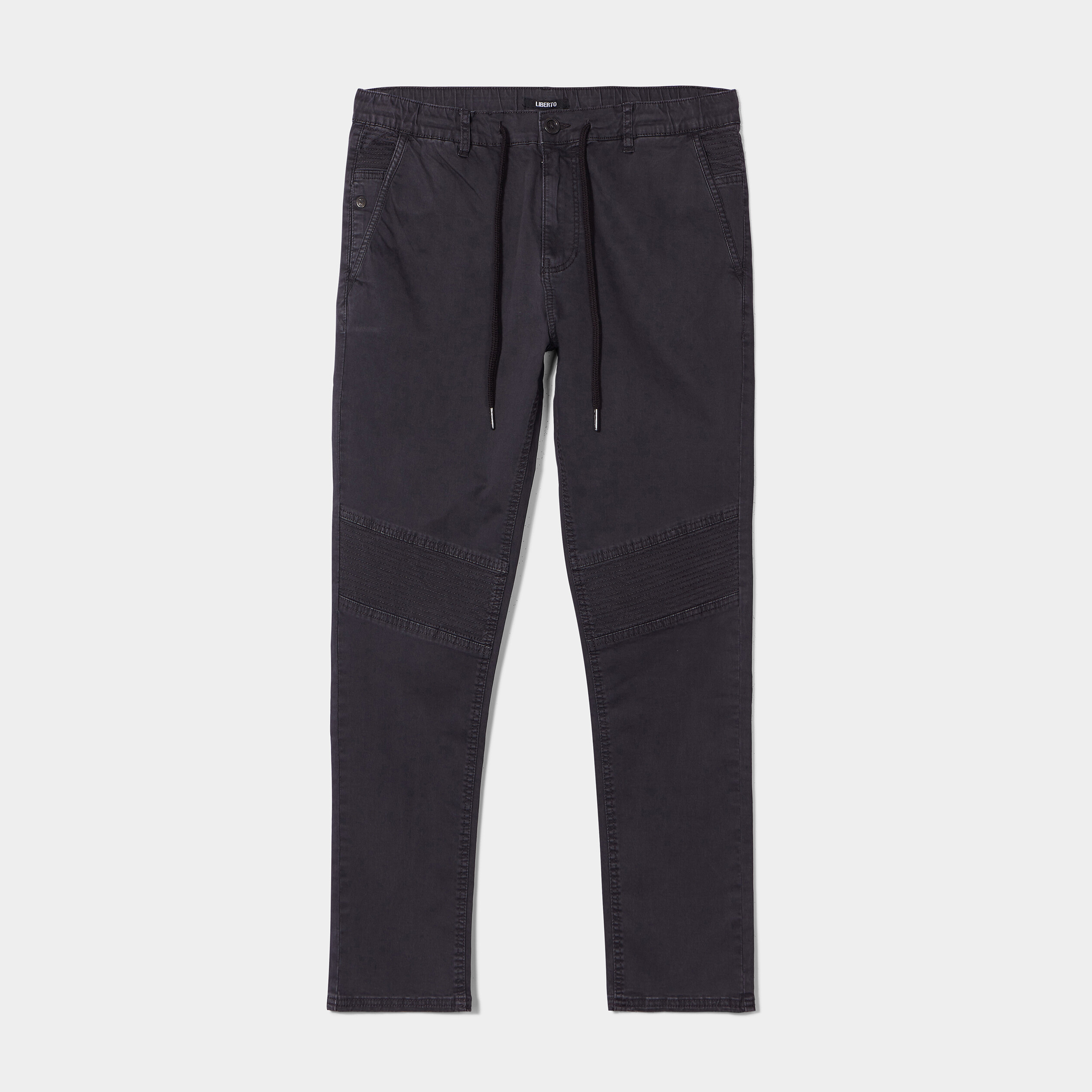 Pantalon slim avec cordon Liberto gris foncé homme | La Halle