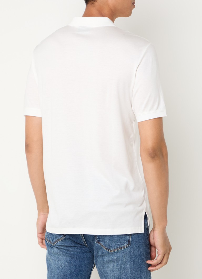 Polokošeľa Emporio Armani Regular fit zo zmesi lyocellu