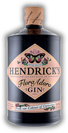 Hendrick's Gin Flora Adora 43,4% Hendrick's Gin Flora Adora 43,4% Ein neuer Limited Release Gin aus dem Kabinett der Kuriositäten von Lesley Gracie. Er verleiht allen Events ein florales Flair. 0,7	 Liter - Vol 43,4%