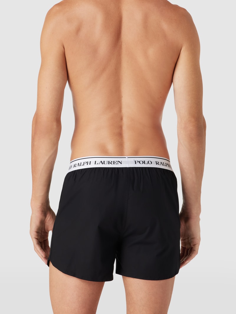 Boxershorts mit elastischem Logo-Bund im 3er-Pack in khaki