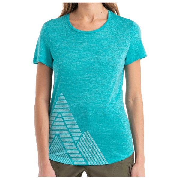 Icebreaker - Women's 125 Cool-Lite Sphere II S/S Peak Quest - Merinoshirt