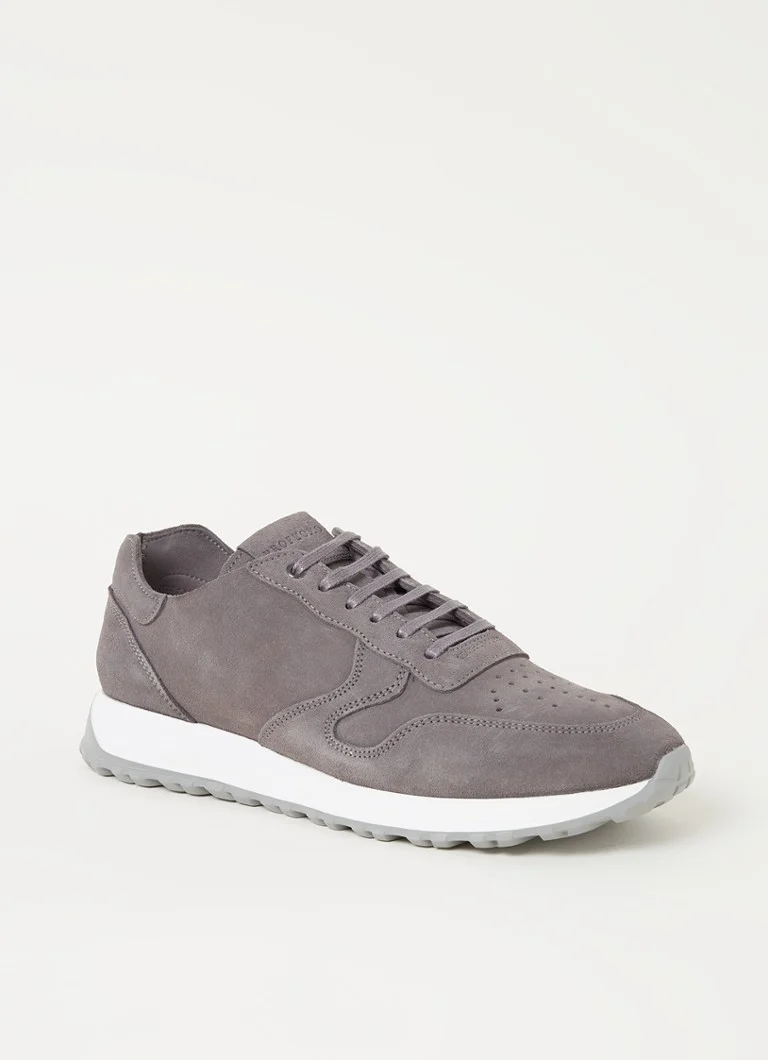 Buty sportowe Profumo Runner ze skóry zamszowej