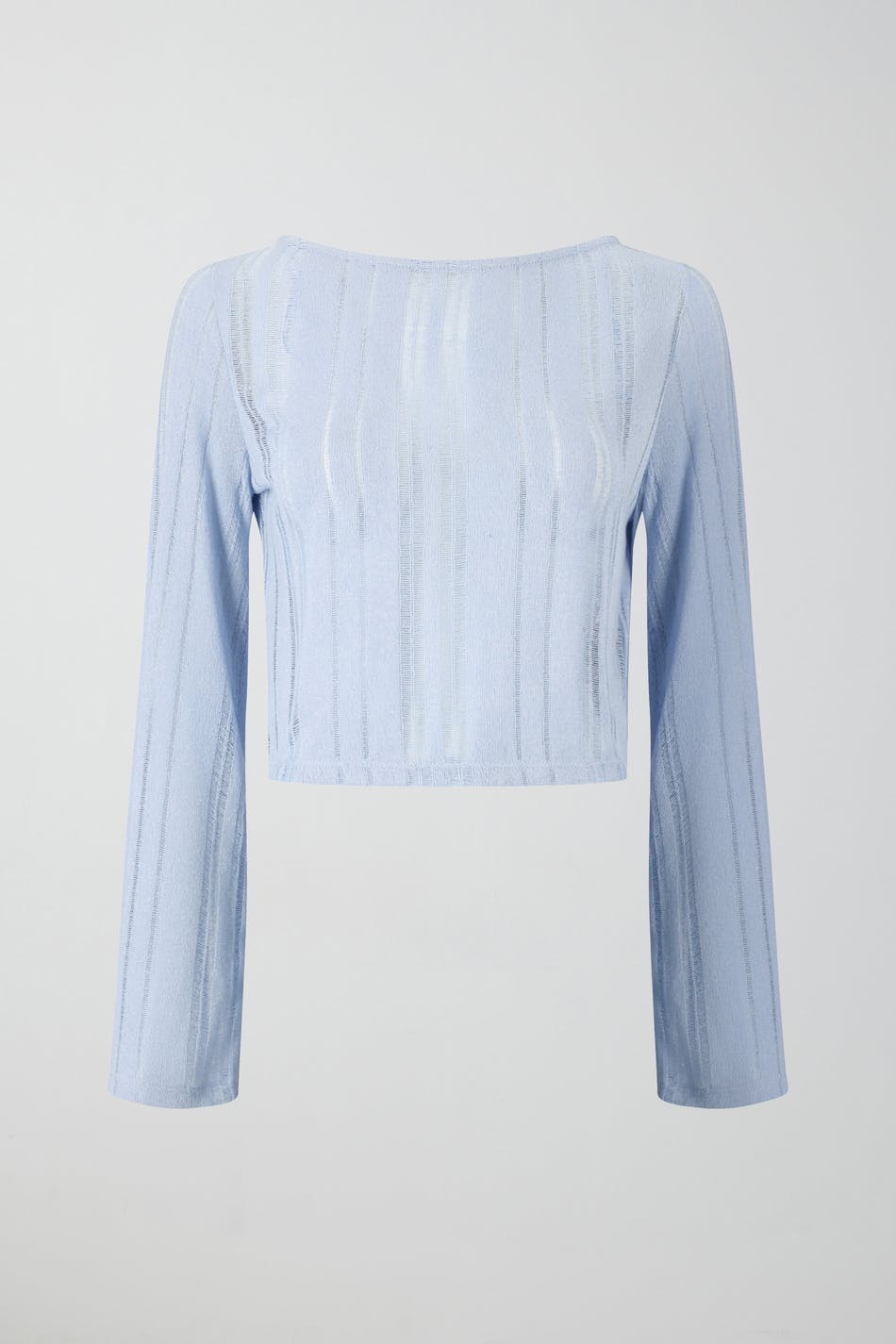 Sheer longsleeve top