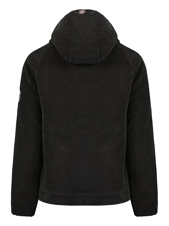 Canadian Peak Fleecejacke in Schwarz günstig kaufen