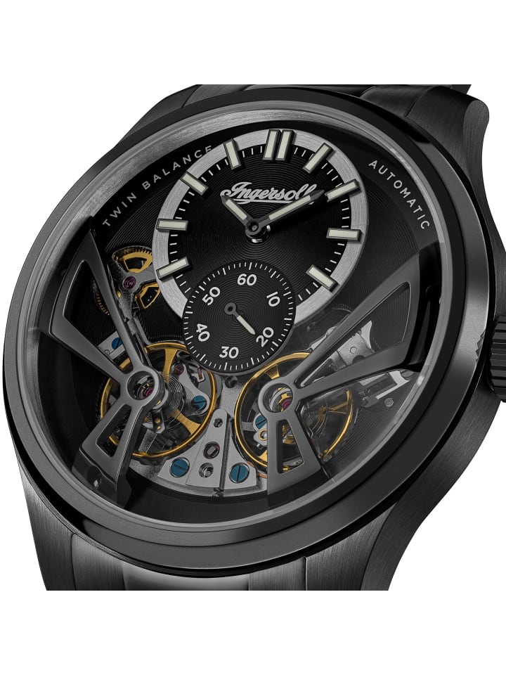 Ingersoll Armbanduhr Ingersoll The Naismith schwarz extra groß (ca. 46mm) günstig kaufen onesize