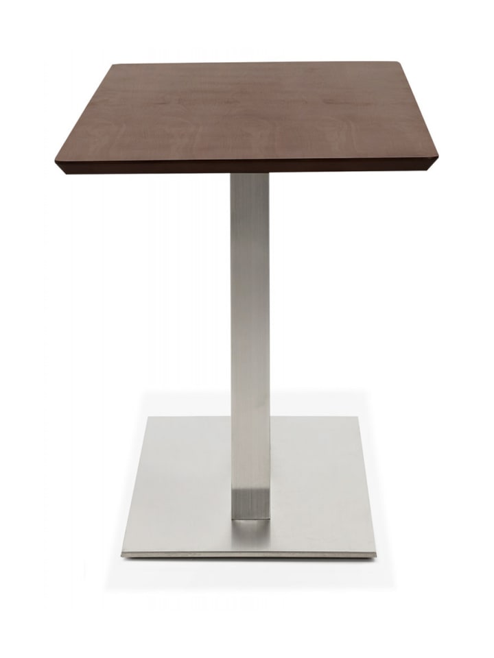 KADIMA DESIGN Esstisch Walnuss MDF mit Stahlgestell | 150x70x75 cm in Braun günstig kaufen
