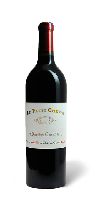 Bordeaux Le Petit Cheval Second vin du Château Cheval Blanc Saint-Emilion Grand Cru  2018  75 cl - Rouge