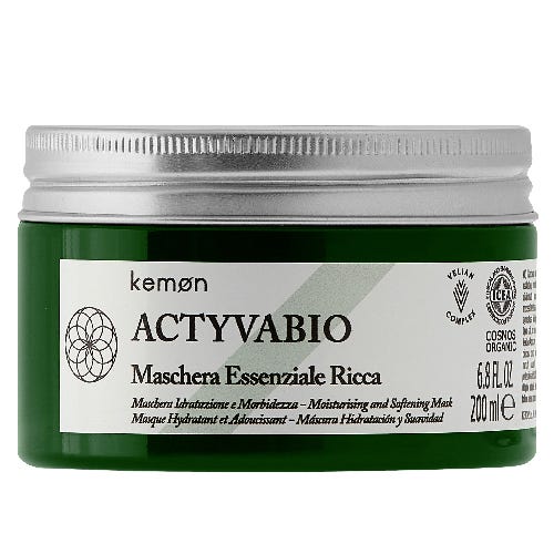 kemon ACTYVABIO Maschera Essenziale Ricca 200 ml