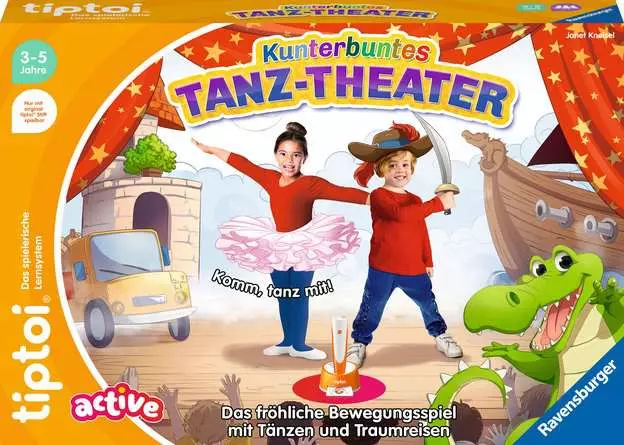 tiptoi® ACTIVE Kunterbuntes Tanz-Theater - Lernspiel ab 3 Jahren