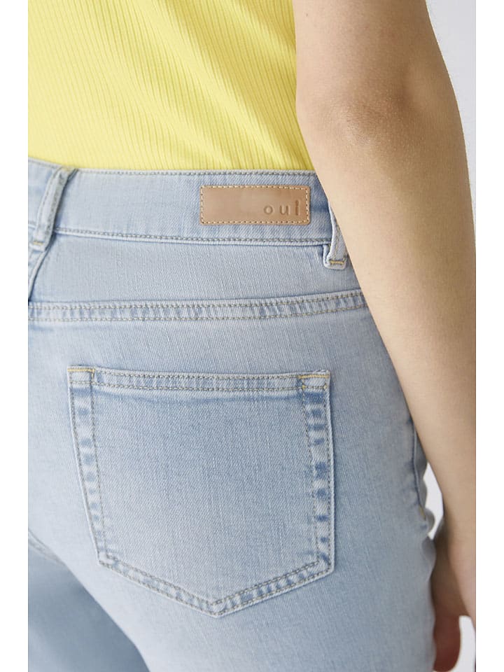 Oui Jeans - Regular fit - in Hellblau günstig kaufen
