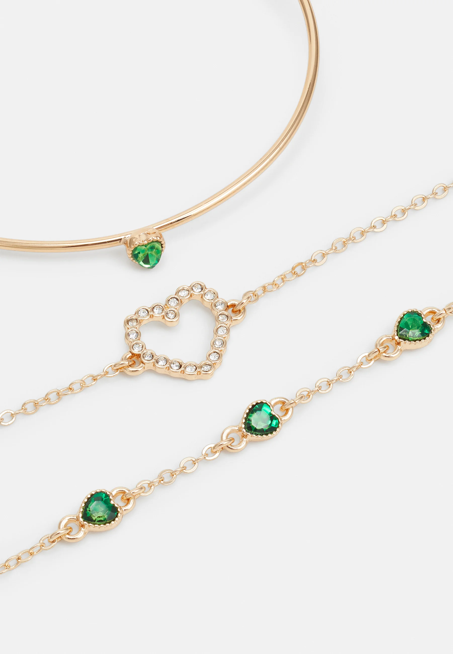 Anna Field 3PACK - Pulsera - color dorado