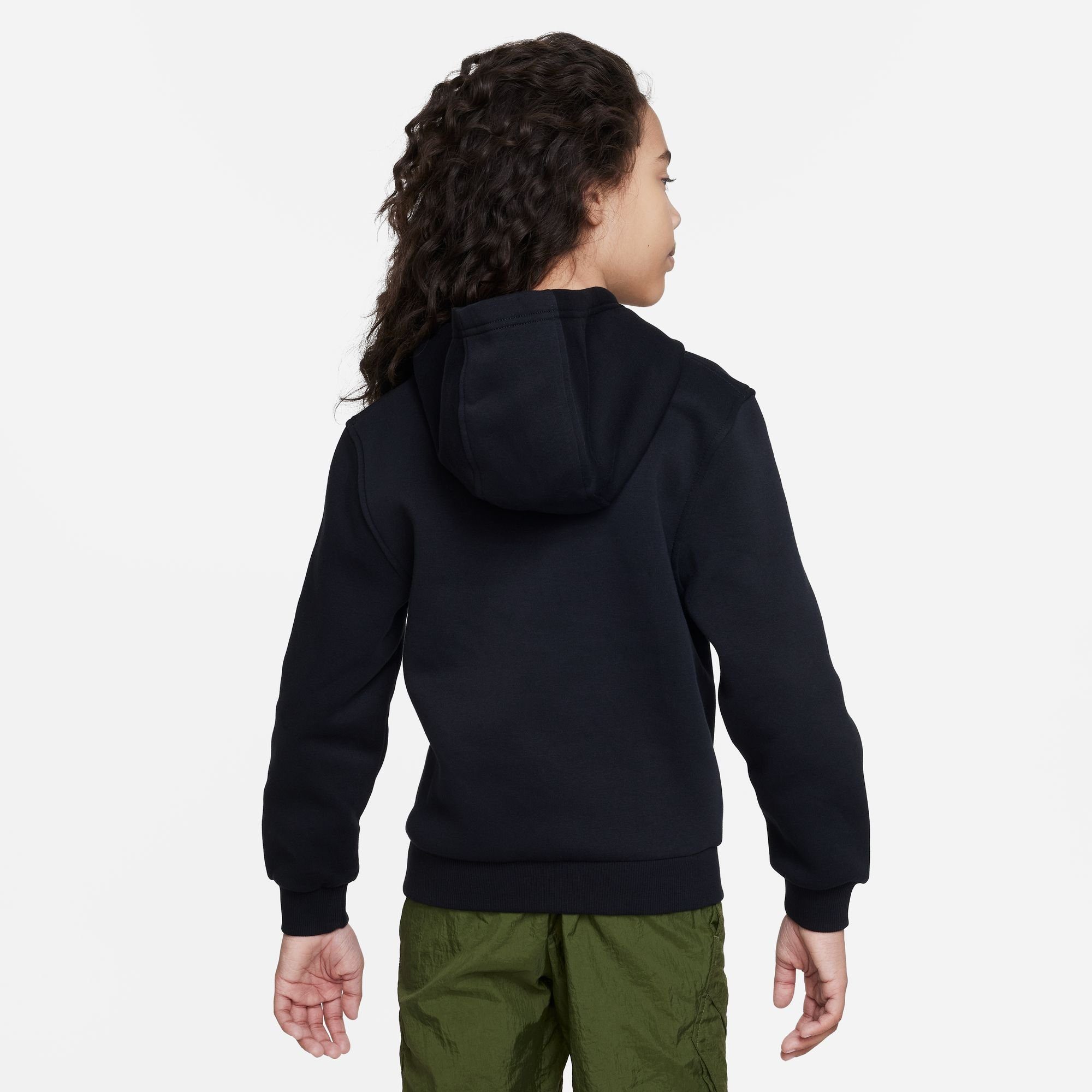 Nike Sportswear Kapuzensweatshirt CLUB FLEECE BIG KIDS' GRAPHIC HOODIE