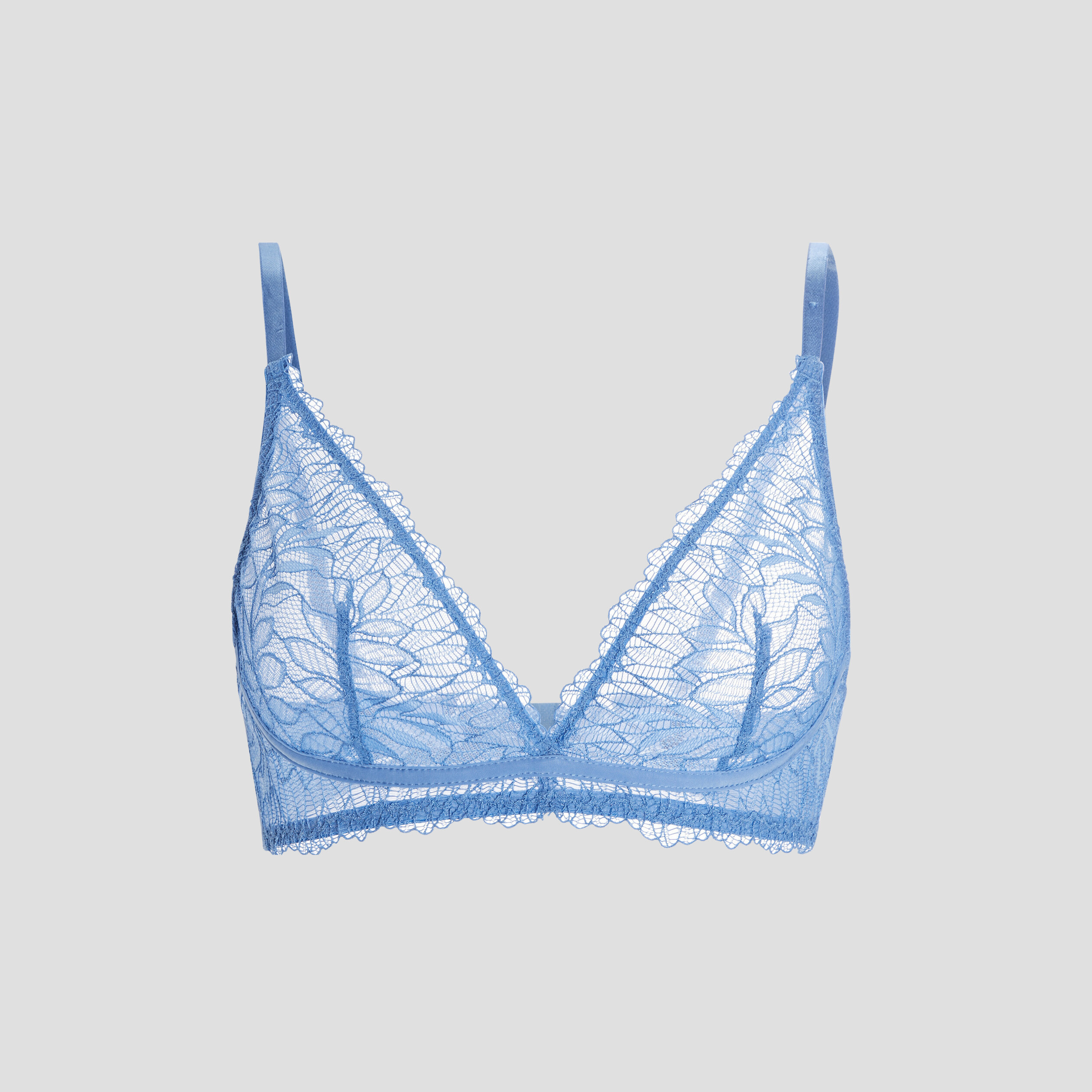 Soutien-gorge triangle bleu lavande femme | La Halle