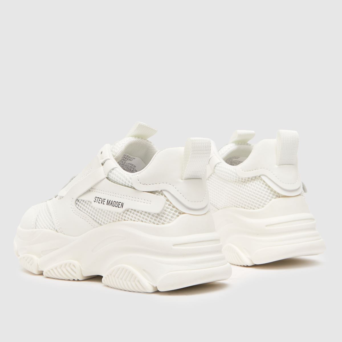 Steve Madden vita possession flickor juniorsneakers
