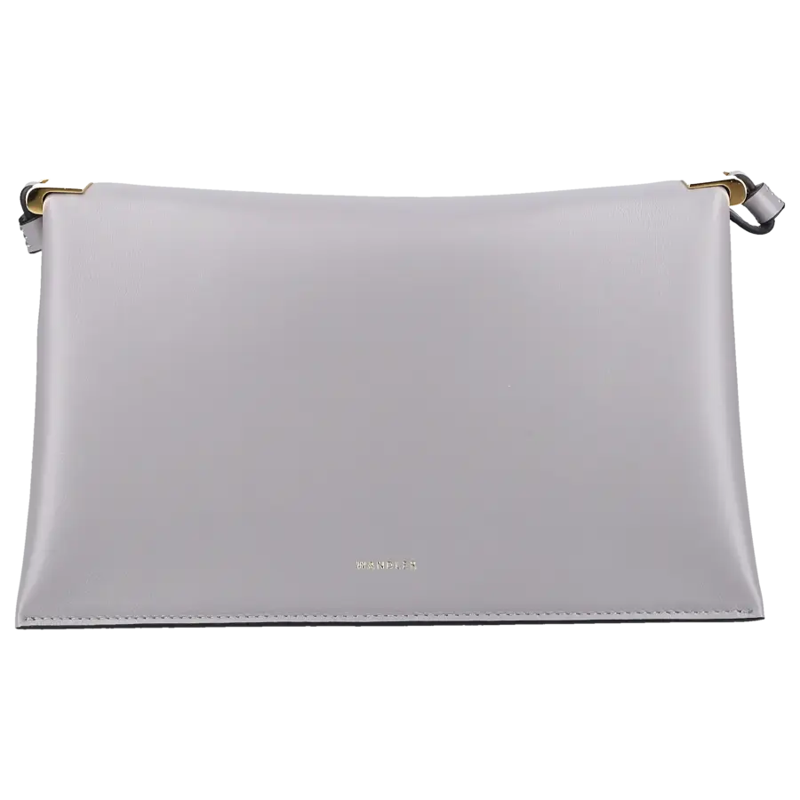 Wandler - Handtasche UMA BAGUETTE Kalbsleder - grau