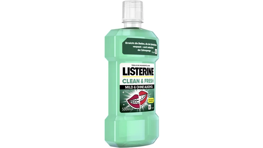 Listerine Mundspülung Clean & Fresh 500 ml