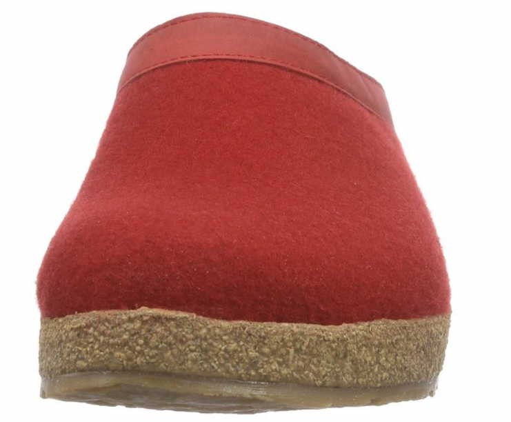 HAFLINGER Hausschuhe rot