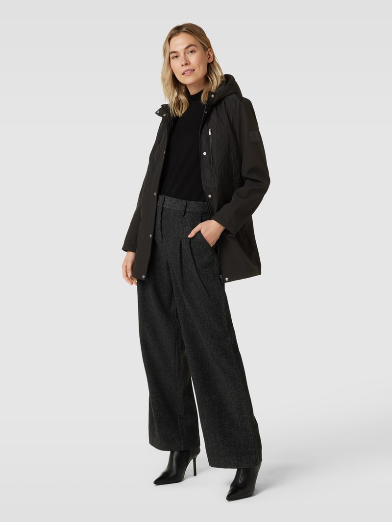 Jacke mit Taillengürtel in black