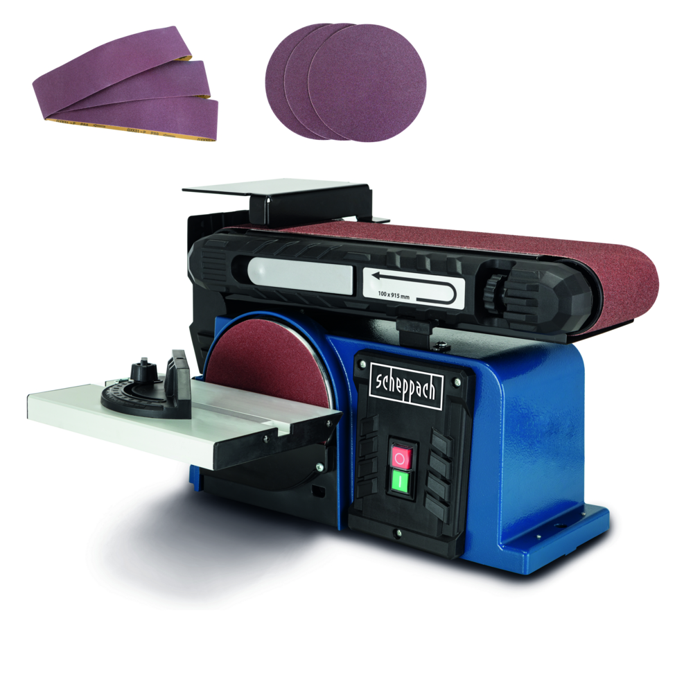 Scheppach Band-und Tellerschleifer BTS900 Set